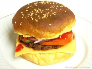 Gluténmentes hamburger